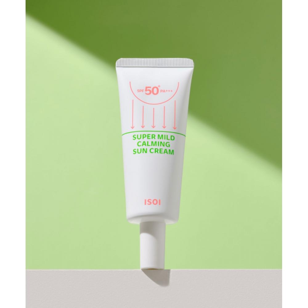 

Isoi Super Mild Успокаивающий солнцезащитный крем Spf50+ Pa+++ 55 мл NONE