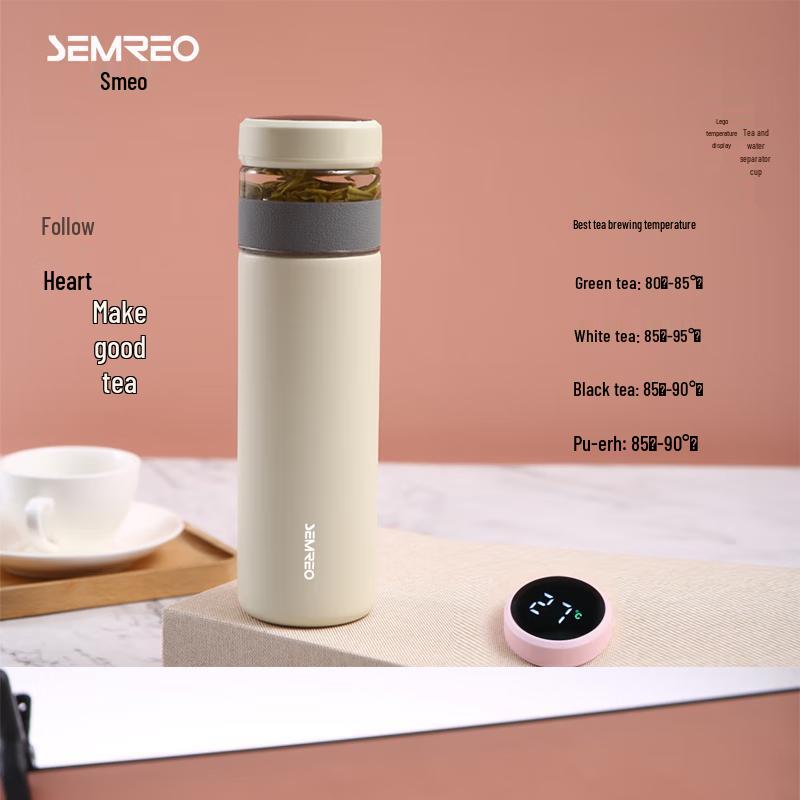 SEMREO Smart Insulated Tea Infuser Bottle