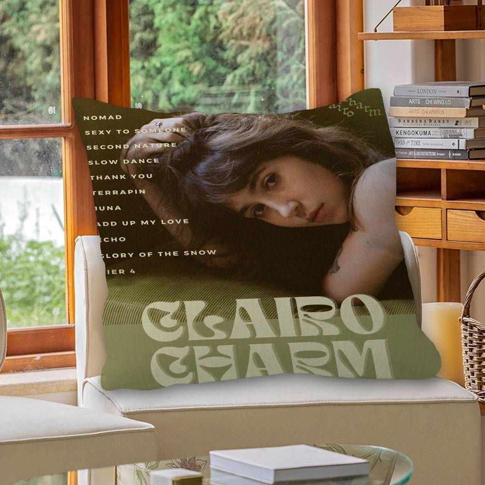 Charm Singer Clairo Pillow Cover For Bedroom Room And Living Room Sofa Decorative Cushion Cover