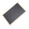 2 Pcs Chalkboard with Wooden Frame Reusable Writing Drawing Framed Chalkboard Blackboard with 6 Pcs