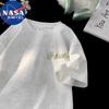 NASA MARVEL Men's Embroidered Short Sleeve T-Shirt