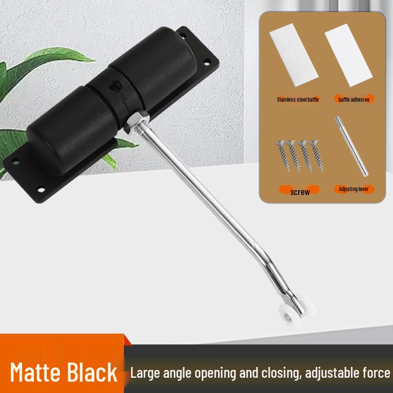 Ayarlanabilir Alüminyum Alaşımlı Gizli Çift Yaylı Kapı Kapatıcı