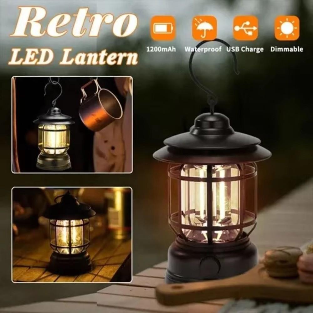 Waterproof Solar Camping Light Battery Powered Solar Emergency Lamp Solar Camping Lantern Hiking