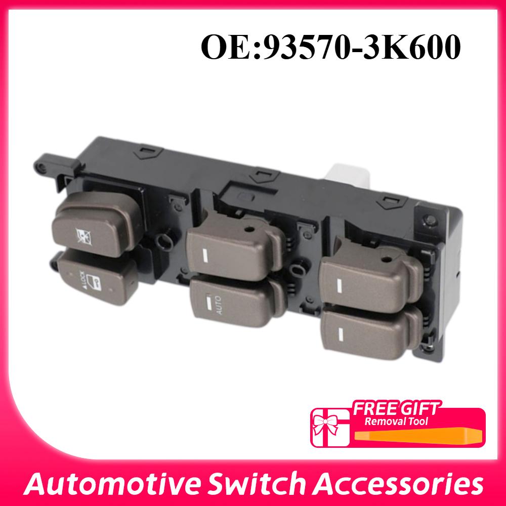 For Hyundai Sonata 2008-2010 Front Left Driver Side Power Window Switch Button Master OEM 935703K600 93570-3K600