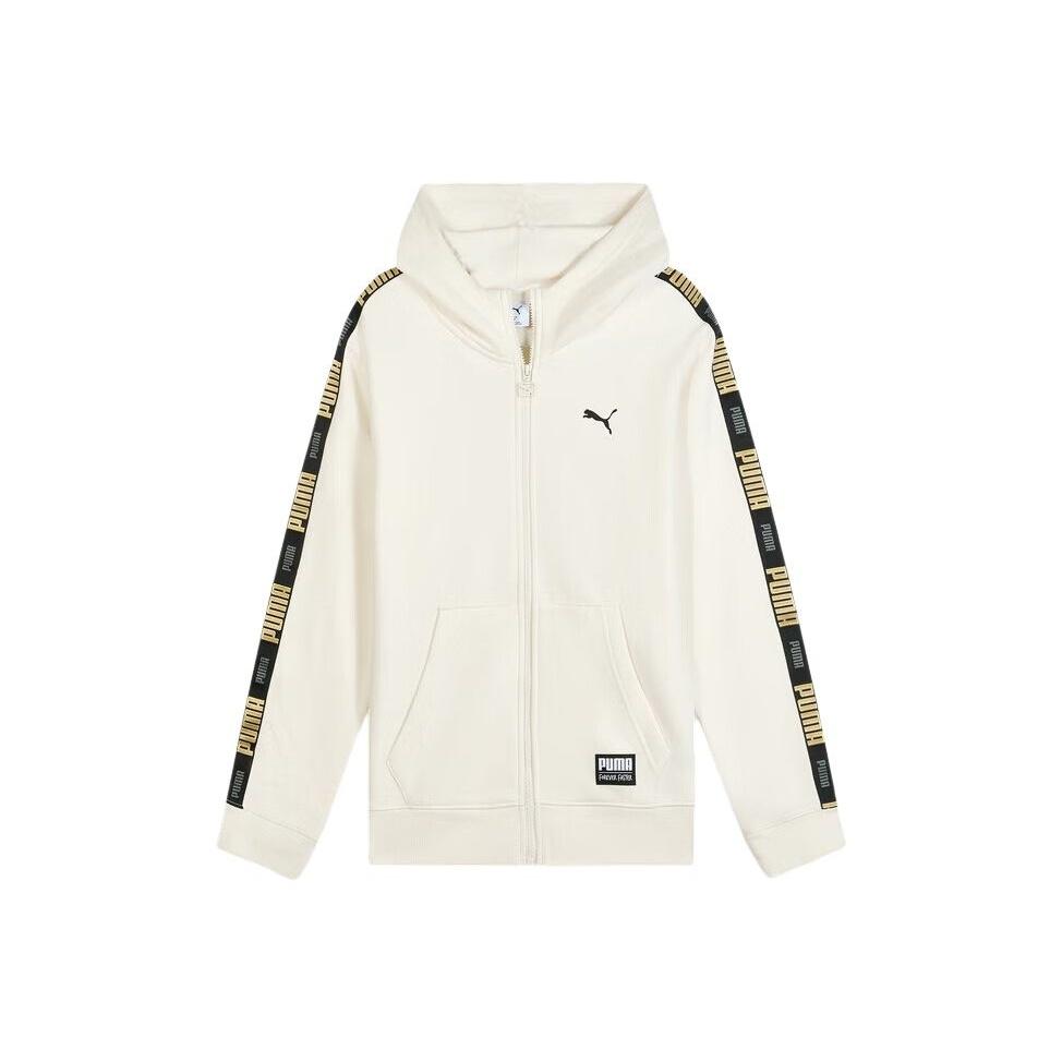 

Puma Куртка с надписью от руки, повседневная флисовая куртка с капюшоном, теплая куртка, мужские куртки 636309-91 M