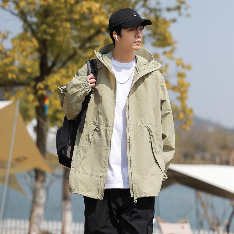 

Летняя одежда из ледяного шелка с защитой от УФ-лучей, быстросохнущая, дышащая, для защиты от солнца, для мужчин и женщин L