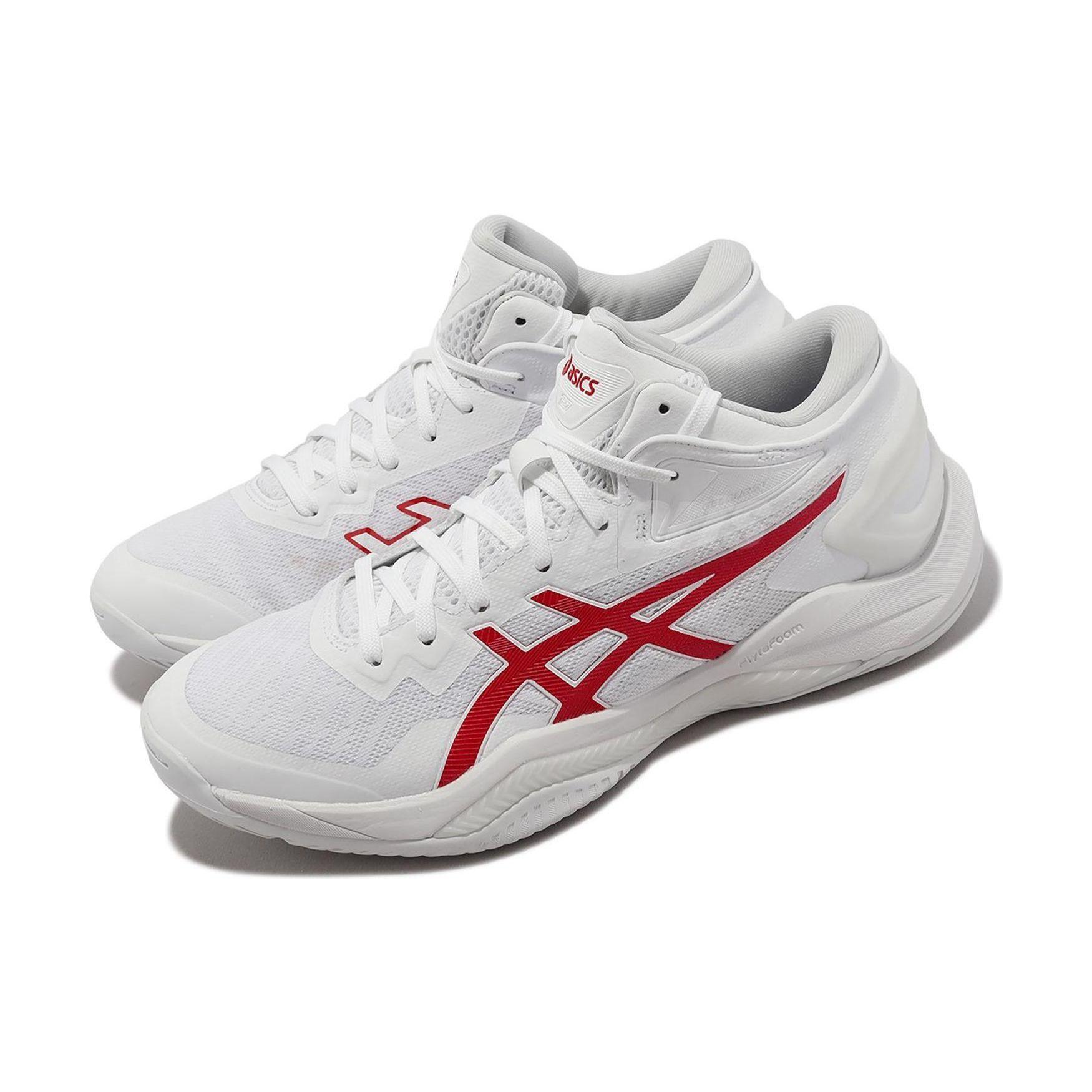 Кроссовки унисекс ASICS Gel Burst 27 White Classic Red 1063A066-102 46 — фото 3