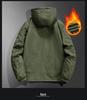Herren Herbst- und Winter-Winddichte Wasserdichte Bergsteigerjacke - Hohe Dichte, Verdickt, Mit Samt, Outdoor Lässig.