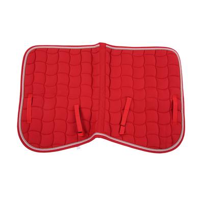 Saddle Pad Soft Breathable All Purpose Double Rope Saddle Pad with Hand Strap and Girth for