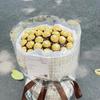 100pcs Clear Chocolate Ball Holder Plastic Chocolate Ball Case Candy Packaging Holder  Gifts