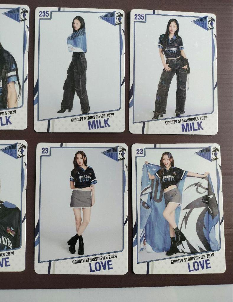 [USED] MilkLove Random Trading Cards 8 Cards GMMTV