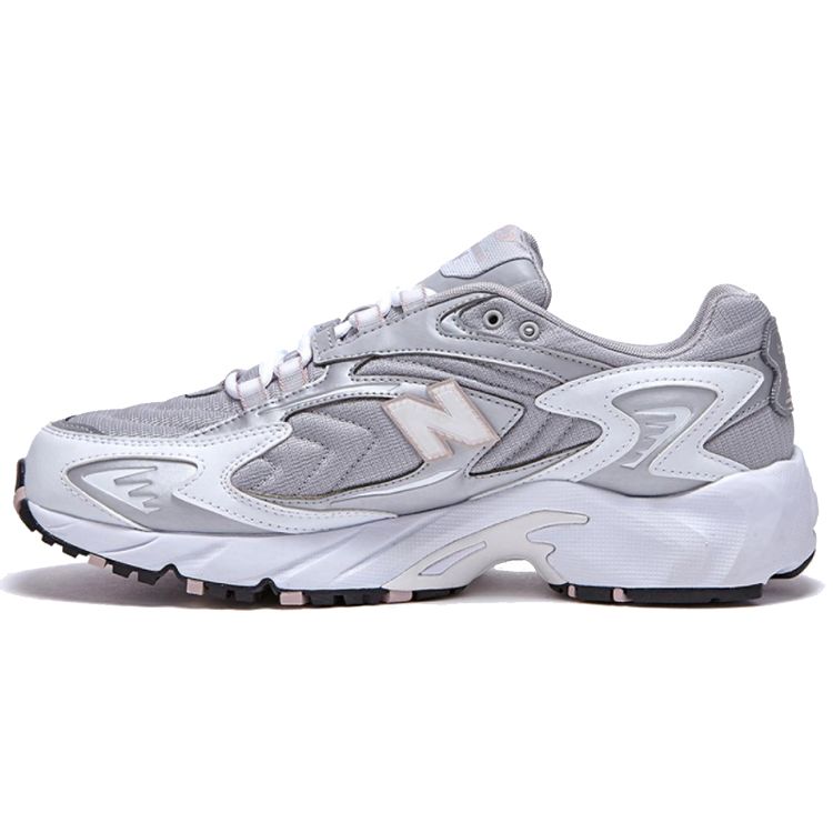 

New Balance Nb 725 Удобные повседневные кроссовки с цветными блоками, низкие, унисекс, серебристо-розовые ML725F 37.5