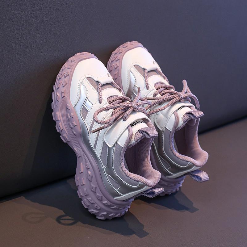 Children's Fashion Four Seasons Breathable Casual Shoes Kids Running Sandal Students Girls Trending Comfortable Gym Sneakers