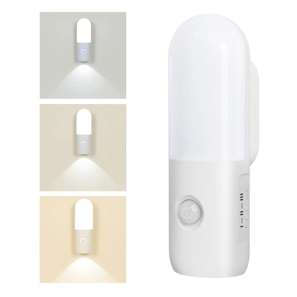INS Motion Sensor Night Light Adjustable Brightness Atmosphere Light Smart Wall Light Indoor Light
