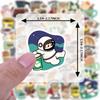35pcs-50pcs Cartoon Beverages Stickers Cute Coffee  Stickers DIY Stickers For DIY Phone Laptop Scrapbook Bike Guitar
