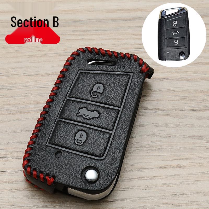 Volkswagen Schlüsseletui für Bora, Sagitar, New Polo, Lavida, Tiguan L, Jetta, Passat