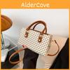 Sac bandoulière décontracté élégant vintage pour femmes avec un design chic simple en noir beige rose marron