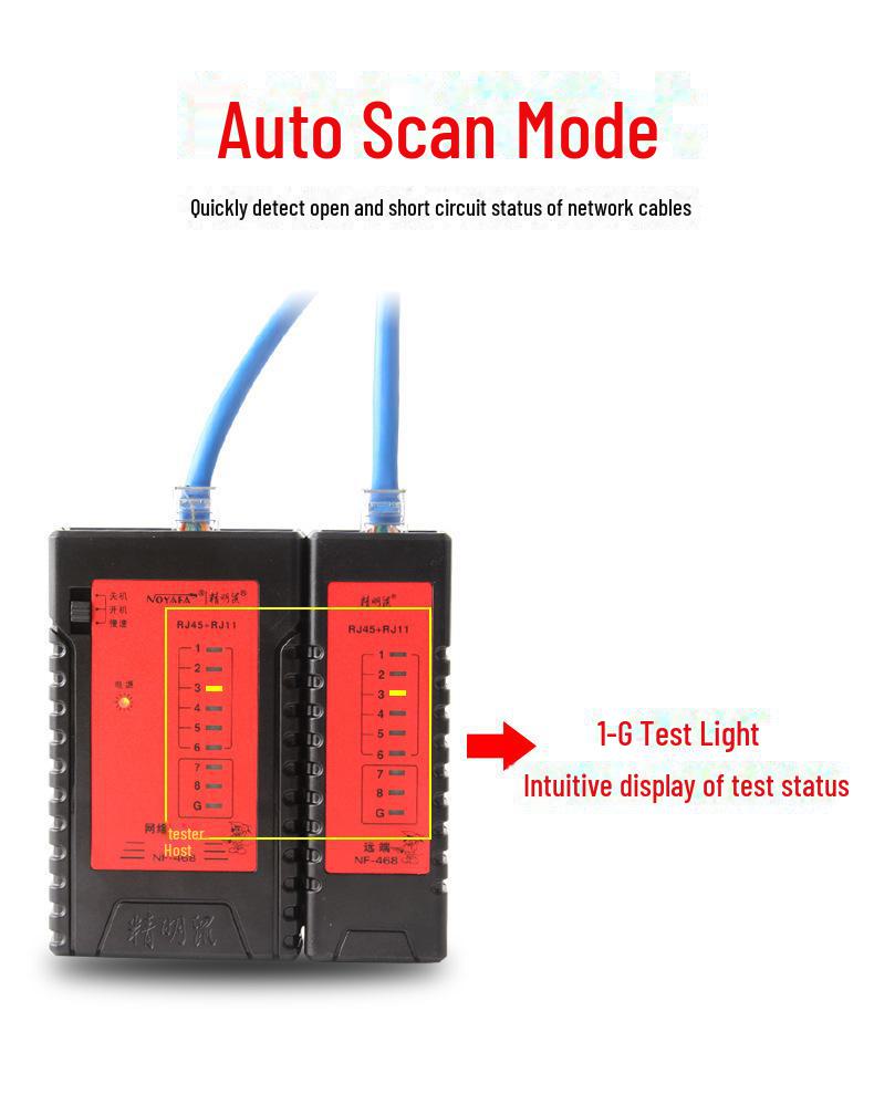 Smart NF-468 Network Cable Tester & Line Finder