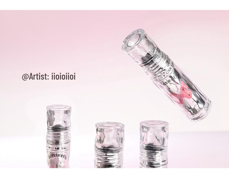 FLORTTE Girls' Dormitory Watery Light Lip Lacquer - So Beautifully Amelia: Transfer-resistant Mirror Gloss