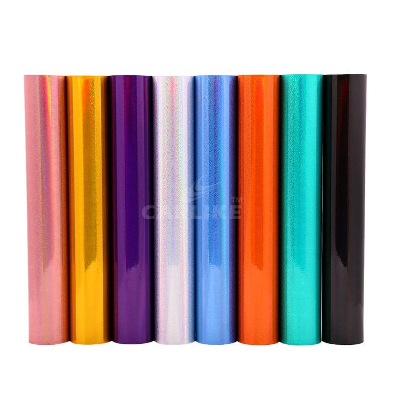 Colorful Dots Laser Matte Engraving Film Sticker
