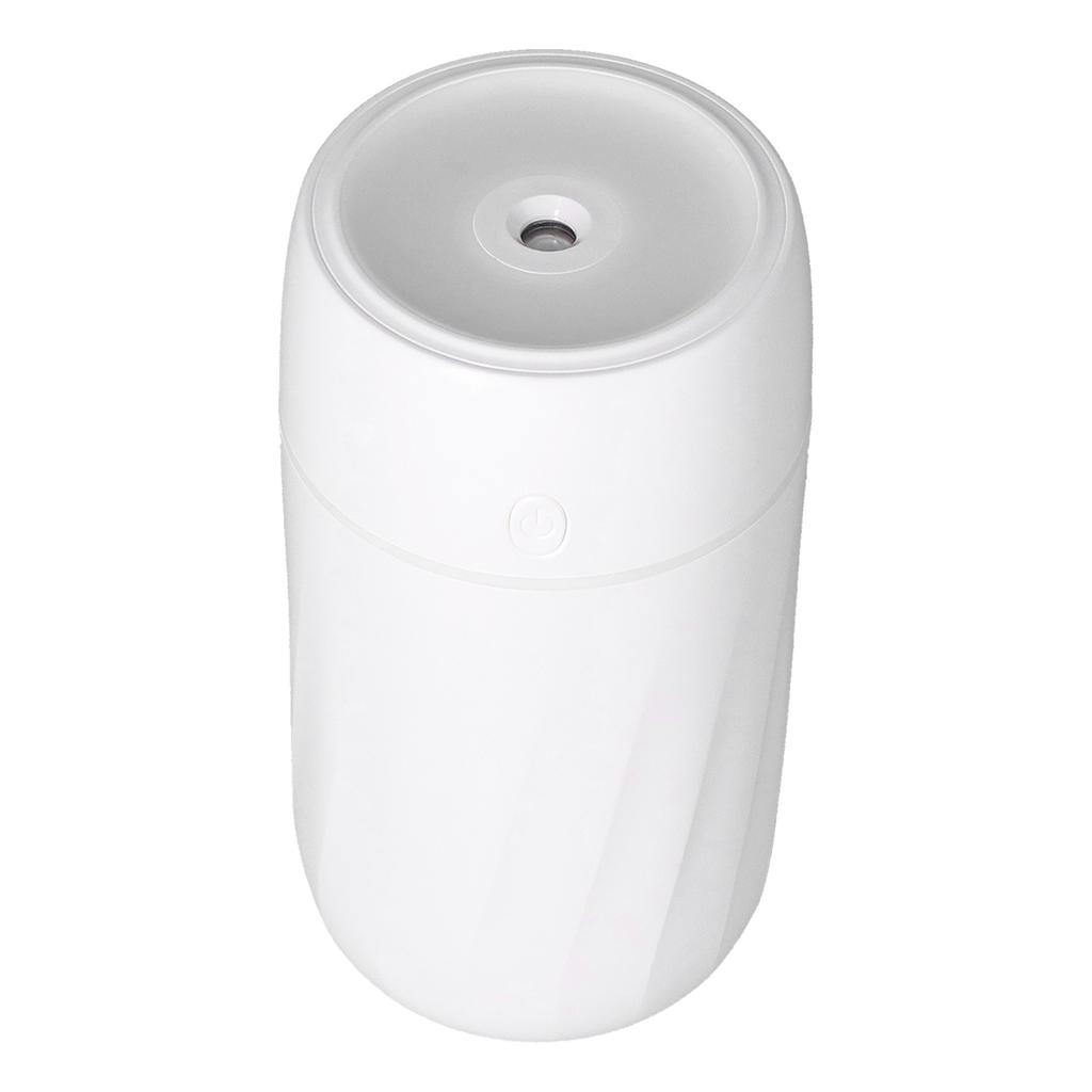 300ml Mini Luftbefeuchter Tragbar Bunte Lichter USB Luftbefeuchter für Zuhause Schlafzimmer Büro AutoWeiß