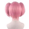 Anime 35CM Puella Magi Madoka Magica Madoka Kaname Cosplay Parochňa Ružové Clip Ponytails Tepelne Odolné Syntetické Vlasy Parochne + Sieťka na Parochňu