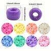 30/50/100g 9 * 6mm Sweet Macaron Color Acrylic Cylindrical Bead DIY Bracelet Necklace Foot Chain Phone Chain Bead Small Bucket Bead Accessories