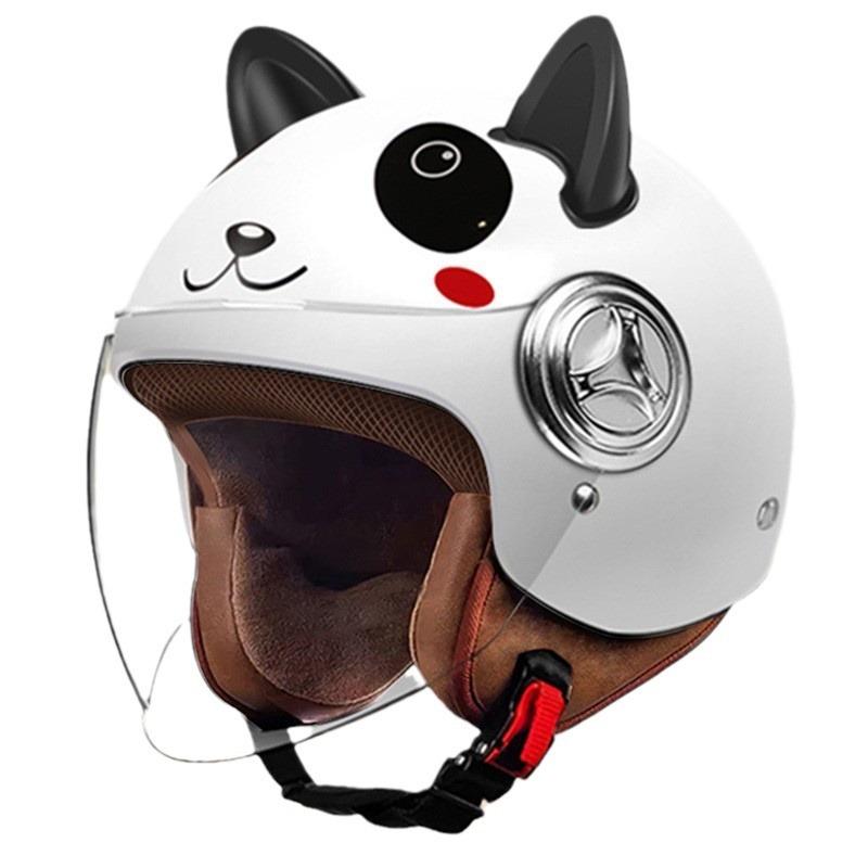 Children's Helmet Boy Winter Female Electric Battery Car Four Seasons Universal Safety Motorcycle Helmet