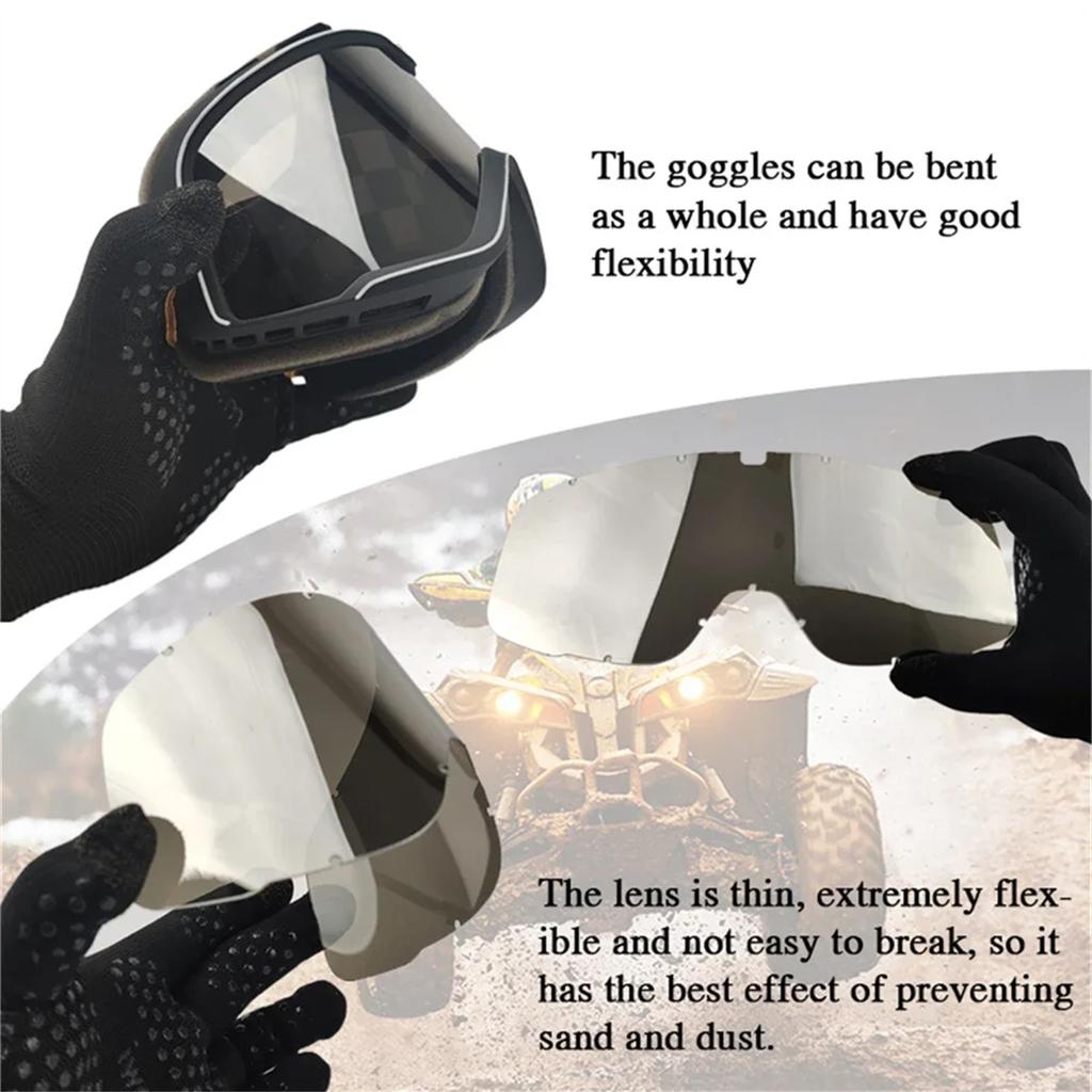 2021 Retro Motorcycle Goggles Glasses Windproof Motocross Sunglasses Vintage Helmet Glasses Cycling Racing Cafe Racer