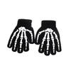 Unisex Knitted Gloves Half/Full Finger Autumn Winter Gloves Halloween Decorative Gloves Premium Grade Auto Interior Accessory