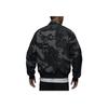 Jordan X PSG Collaboration SS24 Paris Saint-Germain Allover Print Casual Long Sleeve Jacket Men Jacket Black FN5321-010