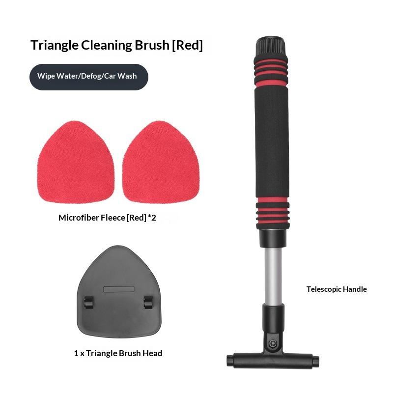 2026 New Car Windshield Cleaning Brush Set Microfiber Telescopic Window Glass Cleaner Car Window Cleaner Window Scraping Mist