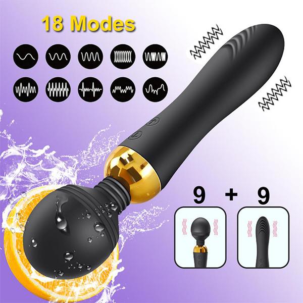Krachtige AV-vibrator voor vrouwen Magic Vagina Wand Clit Stimulator G-spotmassage Vrouwelijke Masturbator Volwassen seksspeeltje voor vrouwen