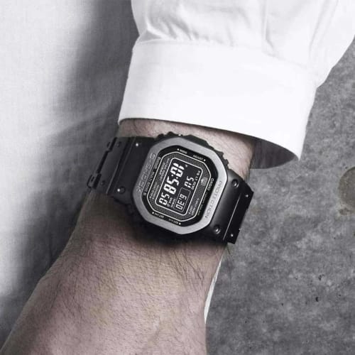 CASIO G-SHOCK GMW-B5000MB-1 Full Metal Men's Watch with Mobile Link and Radio-Controlled Solar Power