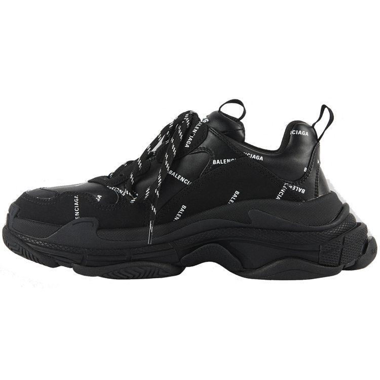 Balenciaga Triple S Sneaker 'Allover Logo Black' 536737W2FA11090
