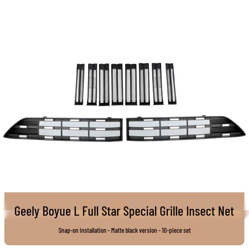 Clip-on Insect Protection Net for Geely Boyue L Front Grille
