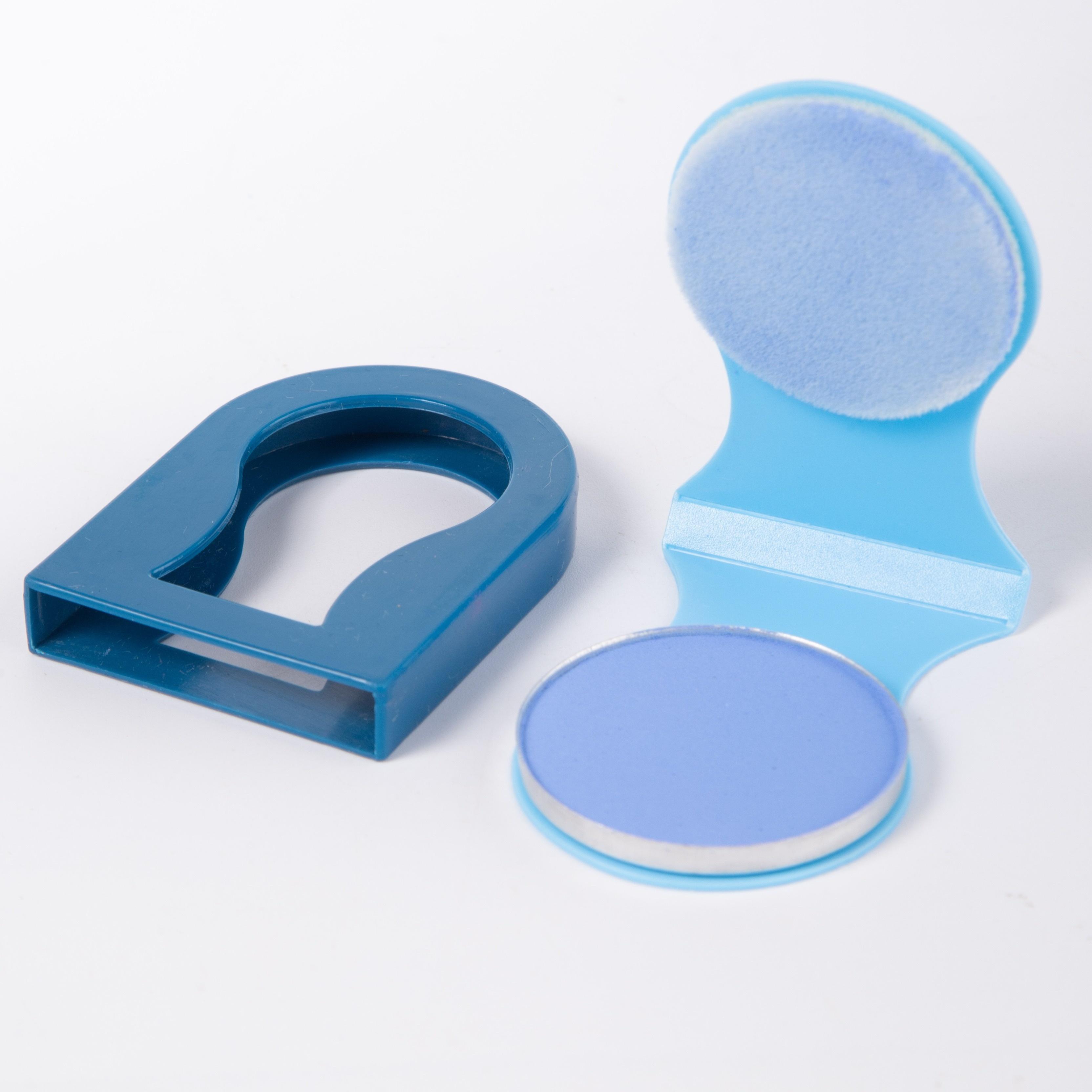 

1 шт. 3 г одноразовая краска для волос, удобная, временная краска для волос, красящий порошок для укладки волос Y2K для Хэллоуина, Рождества, косплея, вечеринки Blue разноцветный