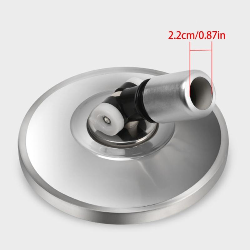 Wischmop Edelstahl Teleskopstiel Schnelltrocknungssystem Abnehmbarer Waschbarer Moppkopf Heimreinigungssysteme Set