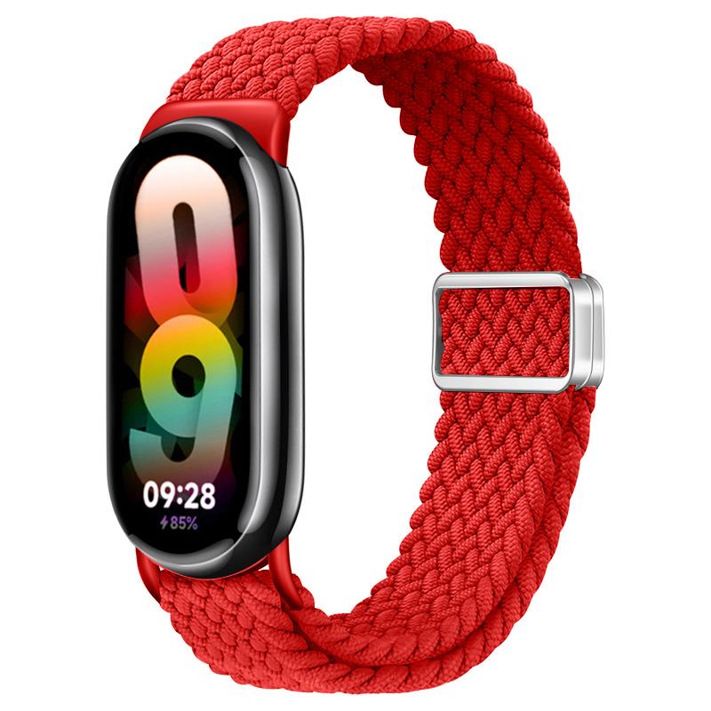 Horlogebanden voor Xiaomi Mi Band 10 9 8 NFC Vervangende riem accessoires magnetisch Gevlochten correa armband Miband 9 Miband 8 Band