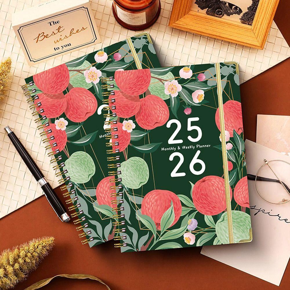 

A5 Академічний планувальник. Щотижневий і місячний блокнот. Високоякісний планувальник на 2025-2026 рр. 05