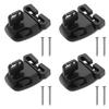 Practical Spa Latches Slides 4pcs Broken Latch Clip Lock Key Accessories Hardware Plastic Pools Spas Repair Kit
