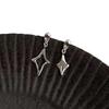Day-Night Starlight Four-Pointed Star Earrings: Versatile, Trendy, Luxurious Studs for Everyday Elegance