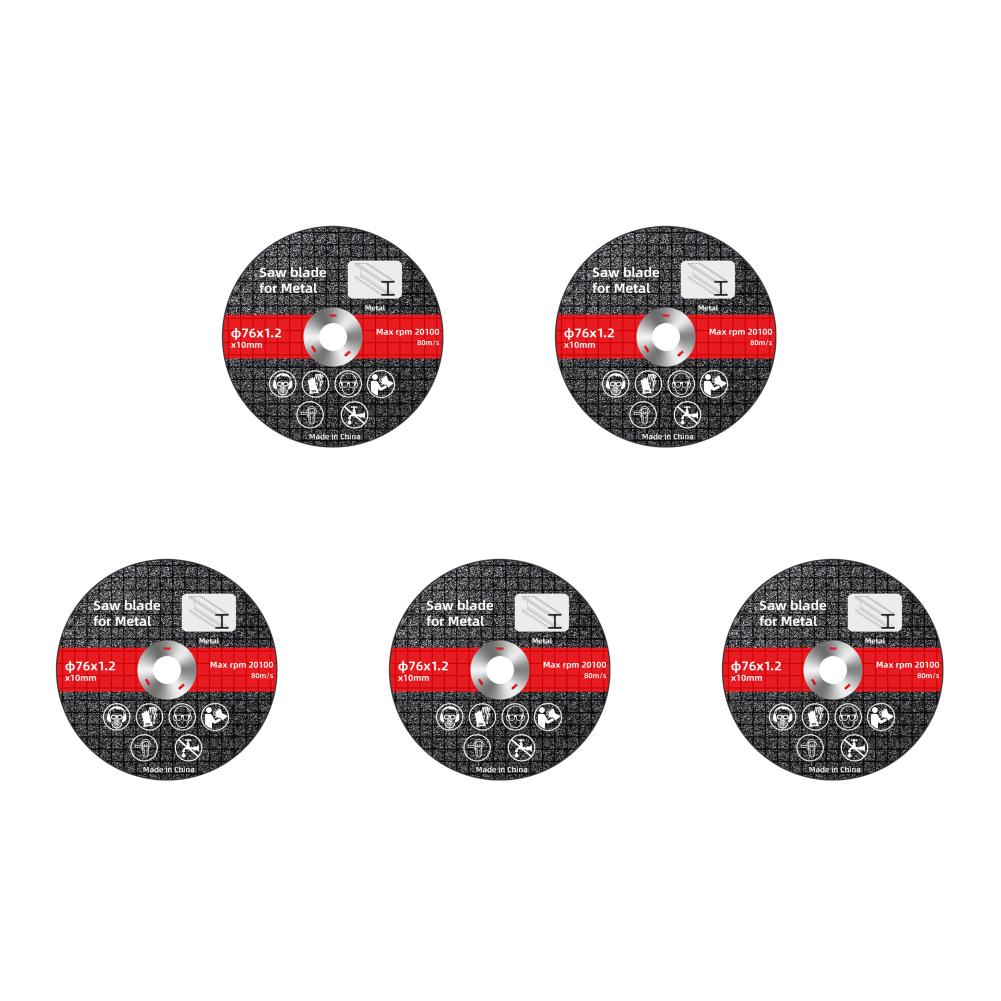 1-10pcs 76mm Metal Cutting Disc Anngle Grinder Grinding Wheels for Stainless Steel Cut Off Wheel Reinforced Resin Cutting Blade