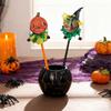 Retro Noise Maker Hand Drum Spooky Character Party Gift Sports Game Hand Bell Noise Maker Loud Rattle Percussion Instrument Shaker Sound Eff