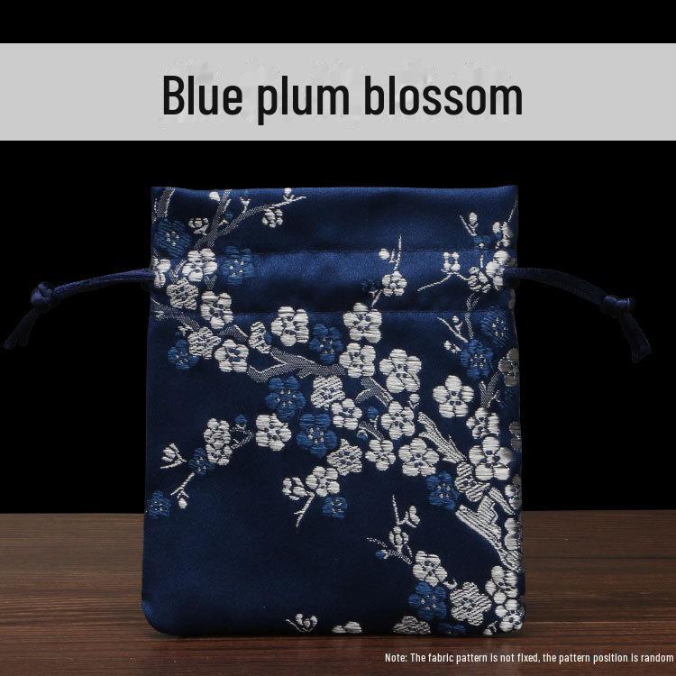 "Chinese Brocade Jewelry Drawstring Gift Bag"