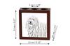 Puli, Hungarian Water Dog – Pen holder with a dog, desk organizer with a print | Art-Dog