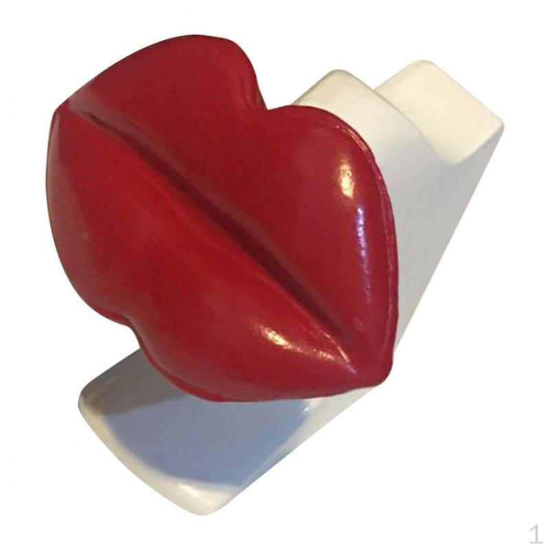 

Женская подставка для очков с красными губами для демонстрации и типов очков, очков и чтения