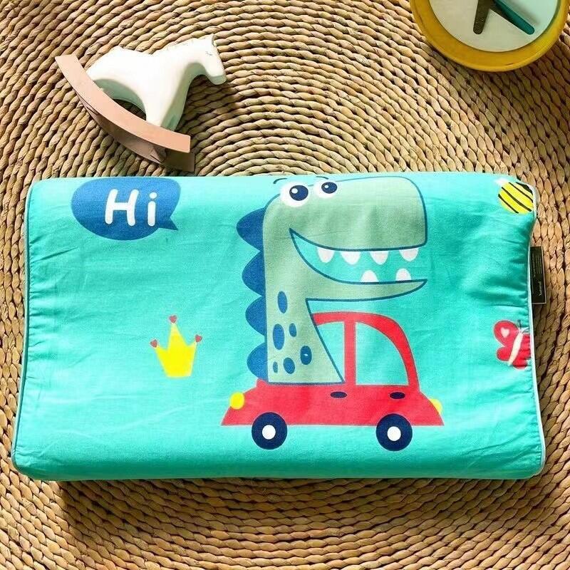 30X50X8Cm Dětský kreslený latexový polštář Kreslený polštář Nový povlak na polštář Latex+Výplň polštáře