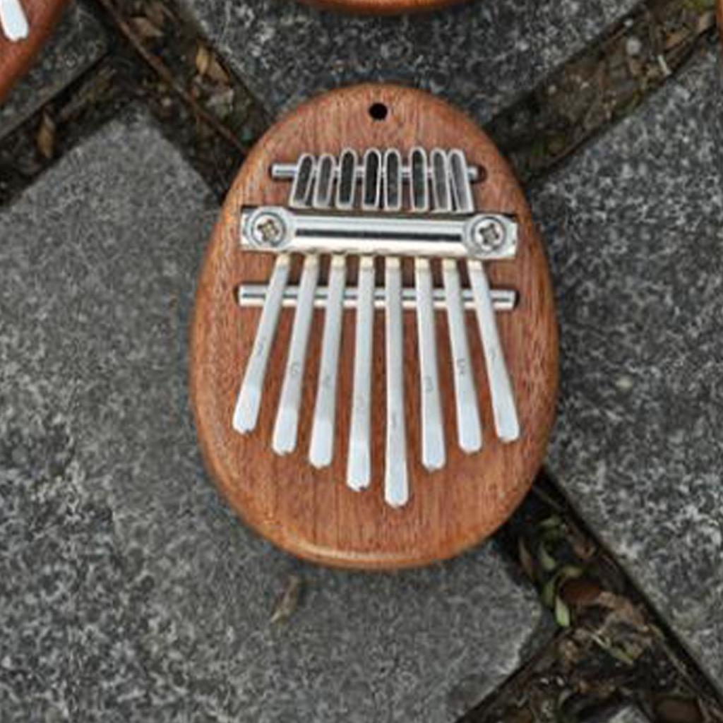 Mini Fingertumpiano 8 Tangenter Utsökt Fingertumpiano Bärbara Musikinstrument