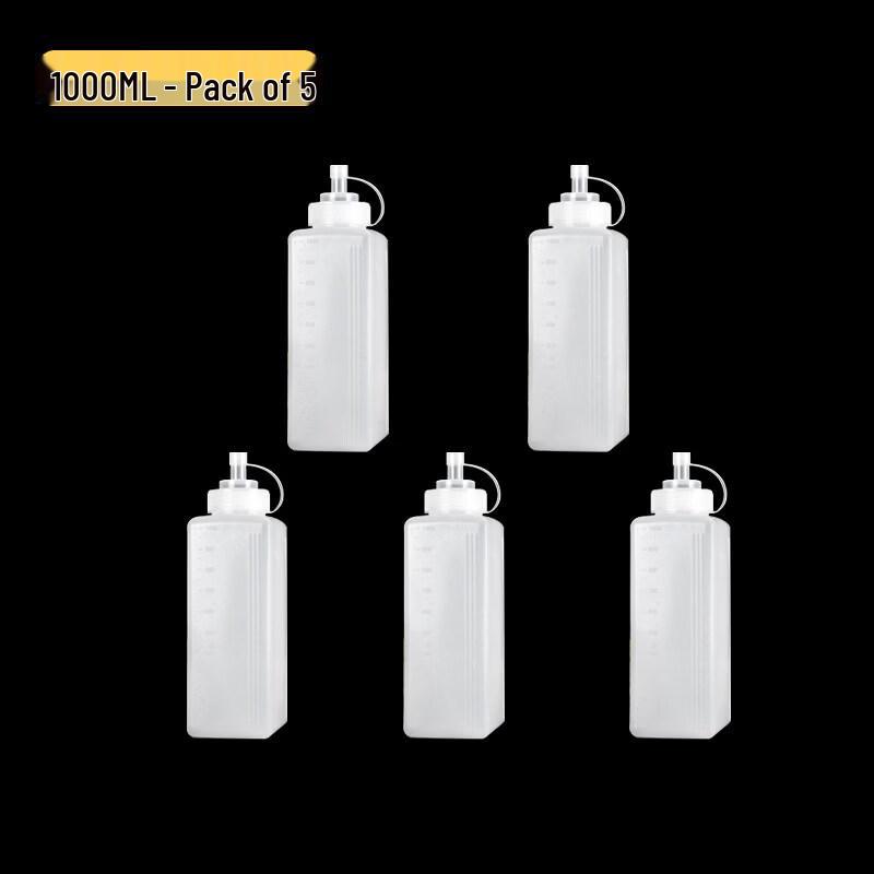 ZISIZ Plastic Squeeze Sauce Bottle